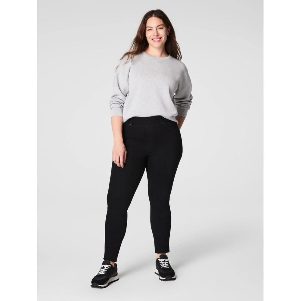 Spanx Women's Black Jeggings Pull On Style Comfort‎ Stretch Pants